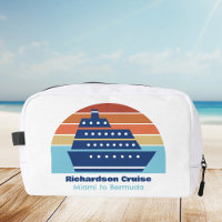 Custom Cruise Ship Ocean Liner Sunset