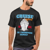 Custom Cruise Squad 2024 Personalisiert Funny Grou T-Shirt (Vorderseite)