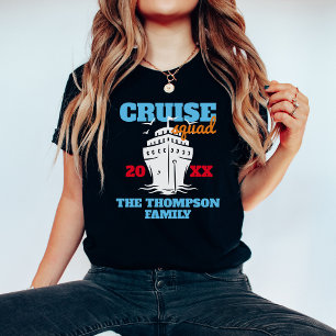 Custom Cruise Squad 2024 Personalisiert Funny Grou T-Shirt