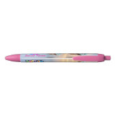 Custom Cupcake Back to School Pen Black Ink Kugelschreiber (Rückseite)