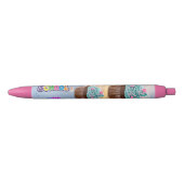 Custom Cupcake Back to School Pen Black Ink Kugelschreiber (Vorderseite)