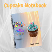 Custom Cupcake Back to School Spirale Notebook Notizblock
