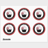 Custom Cupcake Stickers (Blatt)