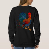 Custom Cursillo Decolores with Diocese & Region  Sweatshirt (Rückseite)