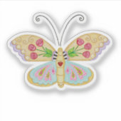 Custom Cut Butterfly Sticker #4 (Vorderseite)