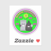 Custom Cut GarbAugust Sticker (Blatt)