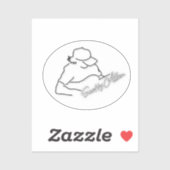 Custom Cut Oval Scotty Allen Offizielle Logo-Aufkl Aufkleber (Blatt)