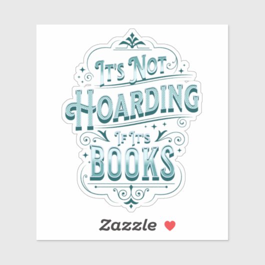 Custom Cut Sticker Es ist nicht gehaftet, wenn es (Blatt)