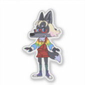 Custom-Cut Vinyl Sticker (Vorderseite)