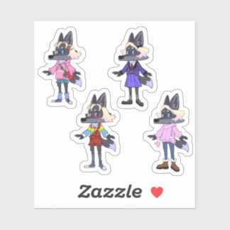 Custom-Cut Vinyl Sticker