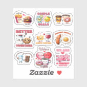 Custom-Cut Vinyl Sticker (Blatt)