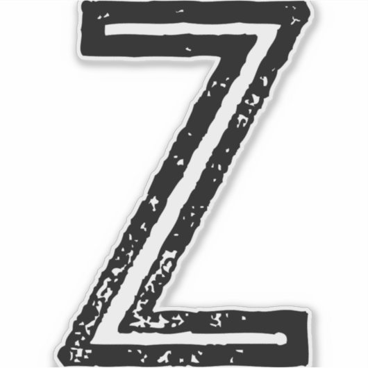 Custom-Cut Vinyl Sticker (Vorderseite)