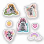 Custom-Cut Vinyl Sticker (Vorderseite)