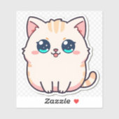 Custom-Cut Vinyl Sticker (Blatt)