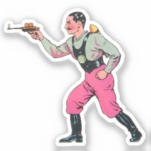 Custom-Cut Vinyl Sticker (Vorderseite)