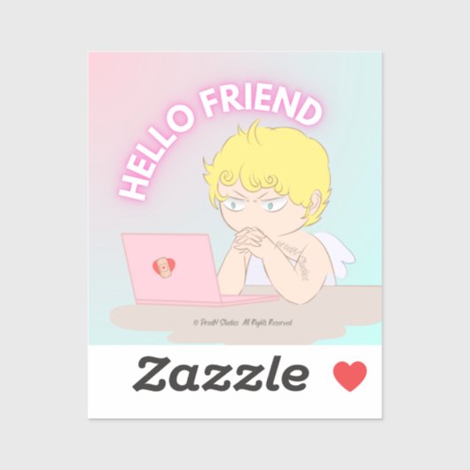 Custom-Cut Vinyl Sticker (Blatt)