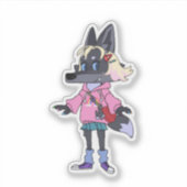 Custom-Cut Vinyl Sticker (Vorderseite)