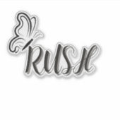 Custom-Cut Vinyl Sticker (Vorderseite)