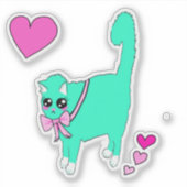 Custom-Cut Vinyl Sticker (Vorderseite)