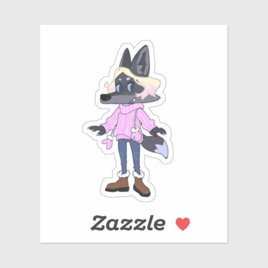 Custom-Cut Vinyl Sticker (Blatt)