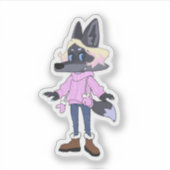 Custom-Cut Vinyl Sticker (Vorderseite)