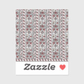 Custom-Cut Vinyl Sticker (Blatt)