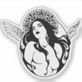 Custom-Cut Vinyl Sticker (Vorderseite)