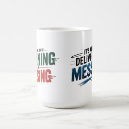 Custom-Cut Vinyl Sticker Kaffeetasse