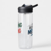 Custom-Cut Vinyl Sticker Trinkflasche (Links)