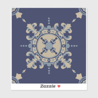 Custom-Cut Vinyl Sticker with design from Mexico