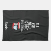 Custom Cute Baking Lover Gifts Baker Personalized Geschirrtuch (Horizontal)