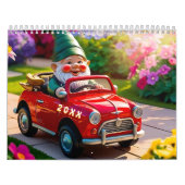 Custom cute Gnome colorful bright funny Vol. 3 - Kalender (Titelbild)