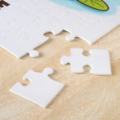 Custom Cute Kawaii Capybara Mode Jigsaw Puzzle (Seite)