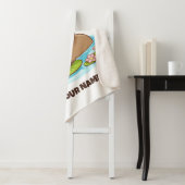 Custom Cute Kawaii Capybara Mode Sherpadecke (Beispiel)