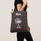 Custom cute santa cat Christmas Tasche (Von Nahem)