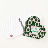 Custom Cute Turtle Leaves Seamless Pattern,  Notizblock (Innenseite)