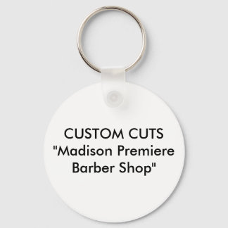 CUSTOM CUTS"Madison Premiere Barber Shop" Schlüsselanhänger