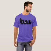 Custom Dad Baseball T-Shirt (Vorne ganz)