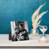 Custom Dad Established Modern Bold Photo Fotoplatte (InSitu)