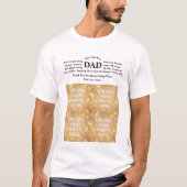 Custom Dad T-Shirt (Vorderseite)