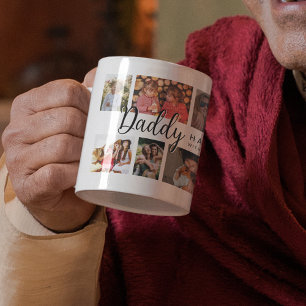 Custom Daddy 12 Foto Collage Kaffee Kaffeetasse