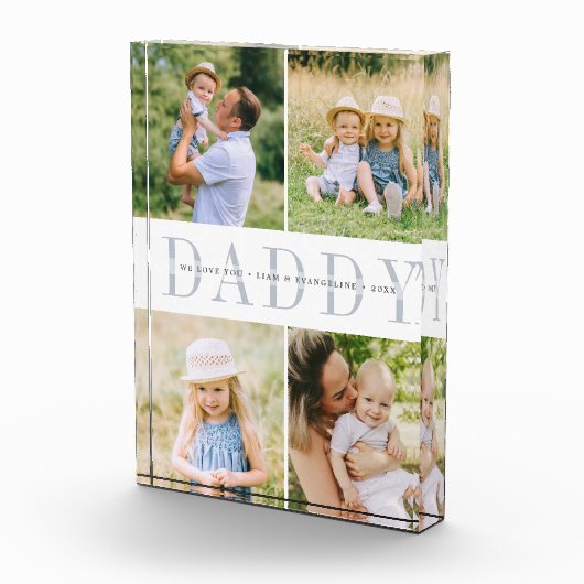 Custom Daddy Kids Foto Block (Rechts)