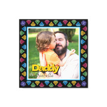 Custom Daddy & Me Foto Keepake - Personalisiert