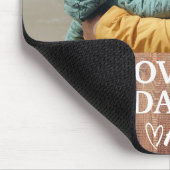 Custom Daddy Mouse Pad, ich Liebe Sie Daddy Foto Mousepad (Ecke)