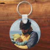 Custom Daddy Schlüsselanhänger, ich Liebe Sie Dadd Schlüsselanhänger (Vorderseite)