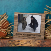 Custom Daddy Vatertag Foto Collage Fotoplatte (Seite)