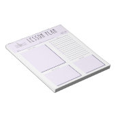 Custom Dance Lessingplaner - Jenseits der Barre Notizblock (angewinkelt)