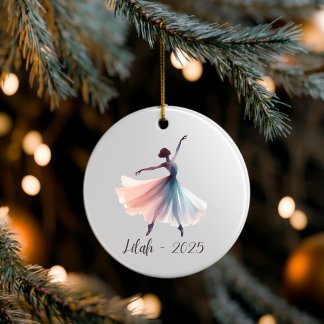 Custom Dance Ornaments, Personalisiert Ballet Lyri Keramik Ornament
