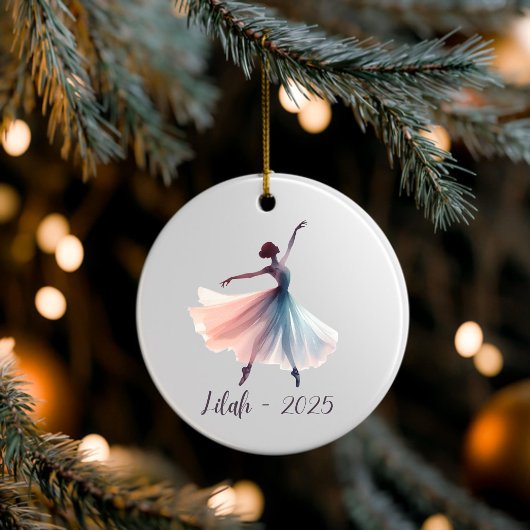 Custom Dance Ornaments, Personalisiert Ballet Lyri Keramik Ornament