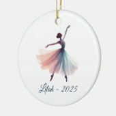 Custom Dance Ornaments, Personalisiert Ballet Lyri Keramik Ornament (Links)